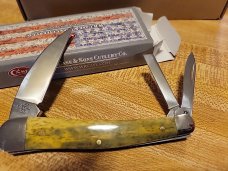 Case xx 2015 seahorse whittler olive green bone