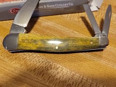 Case xx 2015 seahorse whittler olive green bone
