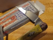 Case xx 2015 seahorse whittler olive green bone
