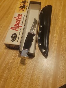 Case apache vintage 65 to 69 knife with box