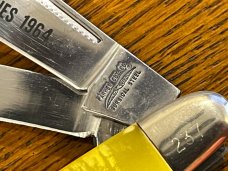 Parker Cut. Co./TSCO Corvette Series 1964 Stockman w/Yellow Celluloid Scales SN#237 Japan