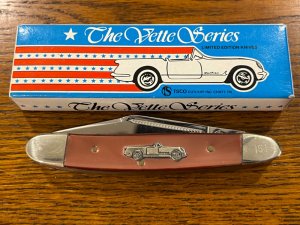 Parker Cut. Co./TSCO Corvette Series 1957 Stockman w/Copper Foil Scales SN#183