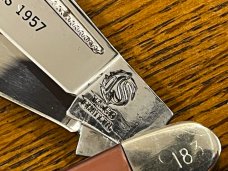 Parker Cut. Co./TSCO Corvette Series 1957 Stockman w/Copper  Foil Scales SN#183