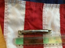Bulldog Brand 4" Whittler Pocket Knife w/ Harvest Orange? Synthetic Handles -NOS