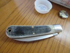 Great Eastern Tidoute Stone Wash Blue Natural Bone Viper Pattern # 470123