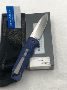 Benchmade 4400-1 Casbah Push Button Automatic Knife With Safety New In Box Made In USA Discontinued