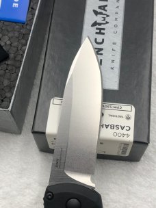 Benchmade 4400 Casbah Push Button Automatic Knife With Safety New In Box Made In USA Discontinued