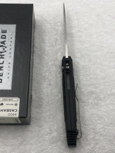 Benchmade 4400 Casbah Push Button Automatic Knife With Safety New In Box Made In USA Discontinued