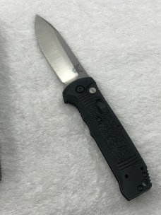 Benchmade 4400 Casbah Push Button Automatic Knife With Safety New In Box Made In USA Discontinued