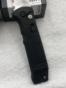 Benchmade 4400S Casbah Push Button Automatic Knife With Safety New In Box Made In UsA Discontinued