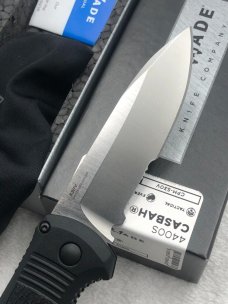 Benchmade 4400S Casbah Push Button Automatic Knife With Safety New In Box Made In UsA Discontinued