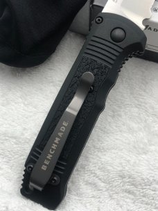 Benchmade 4400S Casbah Push Button Automatic Knife With Safety New In Box Made In UsA Discontinued