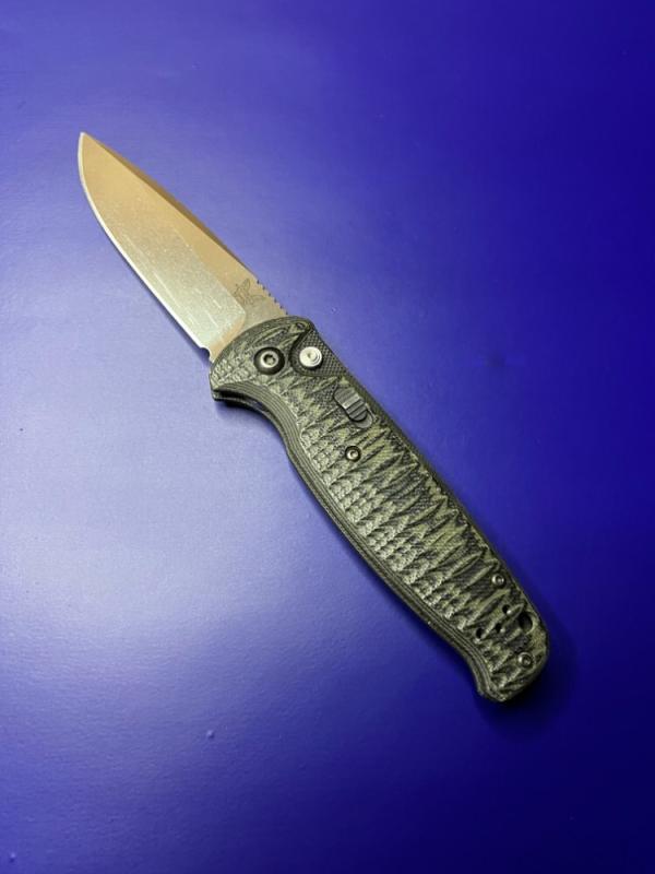 Benchmade CLA Compact Lite Auto Knife Green/Black G-10 4300