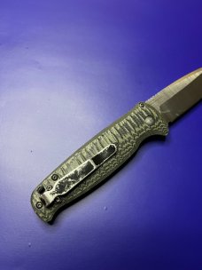 Benchmade CLA Compact Lite Auto Knife Green/Black G-10 4300