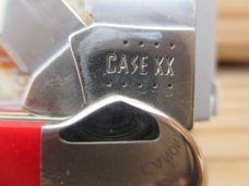 Case Red Micarta Wharncliffe Copperhead  