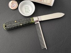 Great Eastern Cutlery GEC 15 Spring Green Jigged Bone Urban Jack 152121 NIT