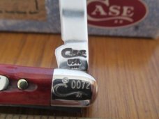 Case XX 1996 Pocket Worn Red Bone Small Half Stockman Pattern # 6227 SS