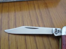 Case XX 1996 Pocket Worn Red Bone Small Half Stockman Pattern # 6227 SS