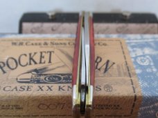 Case XX 1996 Pocket Worn Red Bone Small Half Stockman Pattern # 6227 SS