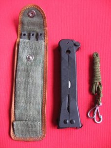 Vintage Polish Demolition Military Multi-Tool Switchblade Knife