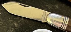 Great Eastern Cutlery Tidioute #252117 Little Jack Knife, OD Green Linen Micarta, (GEC 25) 
