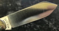 Great Eastern Cutlery Tidioute #252117 Little Jack Knife, OD Green Linen Micarta, (GEC 25) 