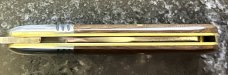 Great Eastern Cutlery Tidioute #252117 Little Jack Knife, OD Green Linen Micarta, (GEC 25) 