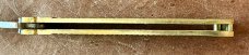 Vintage Balisong Butterfly Knife From Pakistan, Nice Brass Handles, Original Box, Unused #2