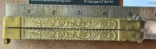 Vintage Balisong Butterfly Knife From Pakistan, Nice Brass Handles, Original Box, Unused #1