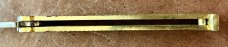 Vintage Balisong Butterfly Knife From Pakistan, Nice Brass Handles, Original Box, Unused #1