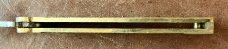 Vintage Balisong Butterfly Knife From Pakistan, Nice Brass Handles, Original Box, Unused #1