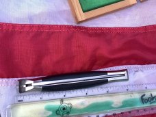 Vintage J A Henckels Single Blade Lock back Large Hunting/Hunter knife in wood display box