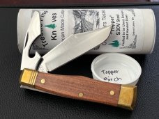 Trestle Pine Knives Burch Wood Topper NIT