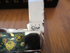 Case XX 2015 Custon Worked Finney Knives Time Keeper Trapper # 6254 SS
