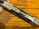 Precise Deerslayer Lockback Knife w/Wood Scales Japan 