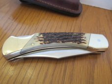 Schrade Uncle Henry Staglon Handle Folding Hunter Model LB-7