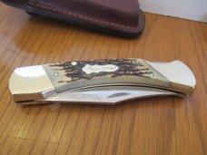 Schrade Uncle Henry Staglon Handle Folding Hunter Model LB-7