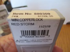Case XX 2019 Shepard Hills SFO Red Strom Bone Mini Copperlock Pattern # 61749L SS