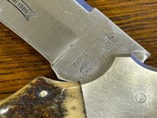 Parker & Son M-1467 Texas Sesquicentennial Lockback Folding Knife Japan 