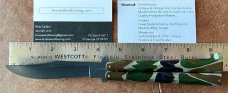Vintage Valor Camo Cho Balisong Knife, Made In Japan, Original Box, Unused 