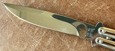 Vintage Benchmade 239 Balisong aka Butterfly Knife, Zamak Handle, Unused 