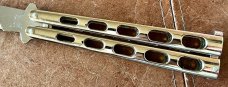 Vintage Benchmade 239 Balisong aka Butterfly Knife, Zamak Handle, Unused 