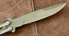 Vintage Benchmade 239 Balisong aka Butterfly Knife, Zamak Handle, Unused 