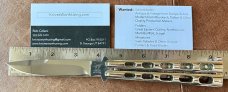 Vintage Benchmade 239 Balisong aka Butterfly Knife, Zamak Handle, Unused 