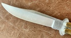 Vintage Compass Industries (CI) Balisong aka Butterfly Knife, Micarta Handle, Japan, Unused 