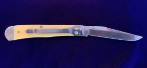 Case Trapper Lock Yellow Synthetic 3154LCV