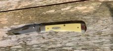 Case Trapper Lock 3154L CV Yellow Synthetic 