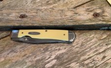Case Trapper Lock  3154L yellow synthetic 