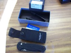 Benchmade Automatic AFO ll #9051SBK Military 154 CM UNUSED NIB Sheath, Booklet