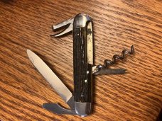 J. HENKLES UTILITY SCOUT SUPER STAG HANDLES